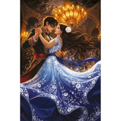 PUZZLE TREFL 600 FLAMINGO ROMANTISM - Img 2