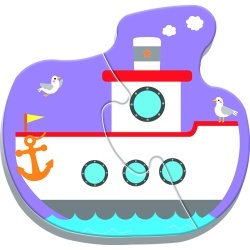 PUZZLE TREFL BABY CLASIC VEHICULE PENTRU TRANSPORT 8 PIESE - Img 6