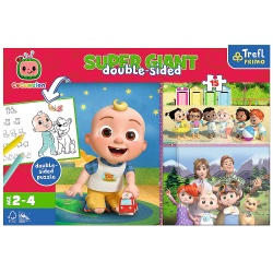 PUZZLE TREFL PRIMO SUPER GIANT 15 COCOMELON - Img 4