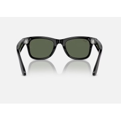 RayBan Meta Wayfarer S ShinyBk/G15 Green - Img 4