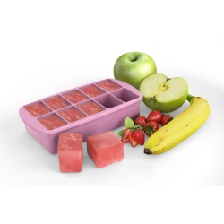 RECIPIENT REFRIGERARE HRANA BEBE, MELII, ROZ 59 ML X 10 CUB - Img 6