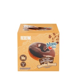 Redefine Foods Protein Donut Dippin' Dots Chocolate Chip Cookie Dough, Gogoasa Proteica Cu Aroma De Biscuiti Si Fulgi De Ciocolata, 61g - Img 3