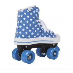 Role rookie canvas high stars 40.5 bleu - Img 3