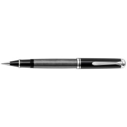Roller souveran r805 streseman,accesorii placate cu paladiu,corp negru/dungi