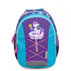 RUCSAC MINI KIDDY, DIMENSIUNE 23 X 20 X 9 + 6 CM, MOTIV PONVILE