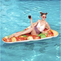 Saltea gonflabilă - pizza - 188 x 130 cm - Img 2