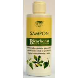 Sampon cu bicarbonat, urzica,mesteacan,castane si fosfolipide 200ml ceta