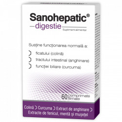 SANOHEPATIC DIGESTIE 60CPR FILMATE