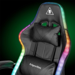 SCAUN GAMING GX-150 NEGRU LED MASAJ KRUGER&MATZ - Img 16