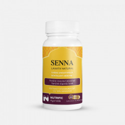 SENNA LAXATIV NATURAL 60cps vegetale NUTRIFIC - Img 1