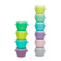 SET 10 RECIPIENTE SNAP&GO, MELII, 6*59 ML + 4*118 ML - Img 9