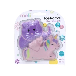 SET 2 PACHETE GEL TERMIC MELII MODEL UNICORN PISICA - Img 1