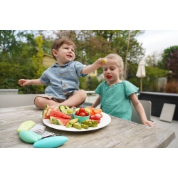 SET 3 CUTITE PENTRU GUSTARI, MELII, BLEU MINT LIME - Img 4