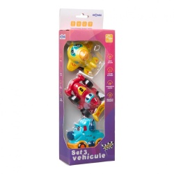 SET 3 VEHICULE,SCUTER ALBASTRU - Img 3