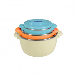 SET 3CASEROLE TERMICE 2+4+6L,BELLY BEIGE - Img 7