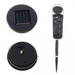 Set 4 lampi solare de gradina cu picior si agatatoare tip "Felinar" cu LED - Img 9
