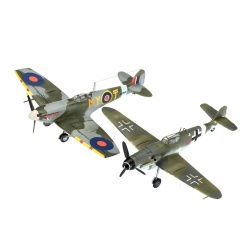 Set aeromodele Messerschmitt Bf109G-10 & Spitfire Mk.V