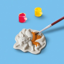 Set creativ de copii cu mulaj si pictura - Creaturi mitice - Img 4