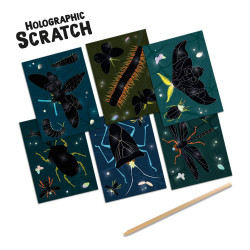 Set creativ - Razuieste insecte holografice - Img 2