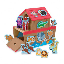 Set de joaca din lemn Arca lui Noe Melissa and Doug - Img 1