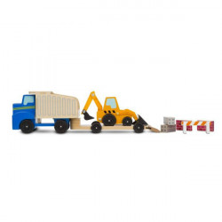 Set de joaca Utilaje de constructii din lemn - Img 3
