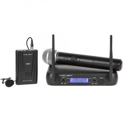 Set doua microfoane (mana + clip) vhf azusa - Img 4