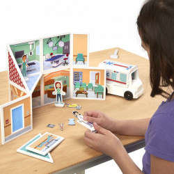 Set magnetic de joaca Spitalul - Melissa & Doug - Img 5