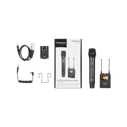 Set microfon wireless Saramonic UwMic9 Kit4Microfon HU9, Negru - Img 2