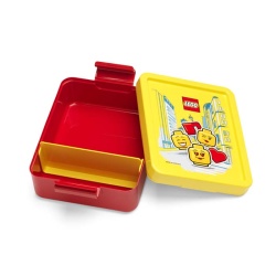 Set pentru pranz LEGO Iconic rosu-galben - Img 2