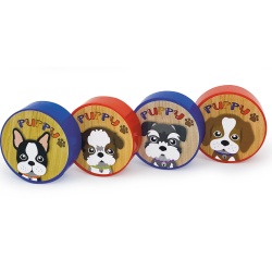 Set scolar Puppy (1 radiera, 1 ascutitoare, 1 rigla de 15 cm, 1 creion, 1 mini blocnotes) - Img 3