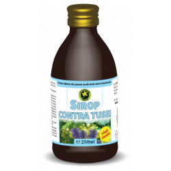 Sirop natural contra tusei cu indulcitor hyper stevia 250ml hypericum