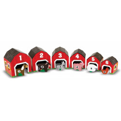 Sortator de forme Casuta cu animale Melissa and Doug - Img 3
