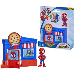 SPIDEY SI PRIETENII LUI UIMITORI MARVEL MINI SET PIZZERIA CU FIGURINA SI ACCESORII - Img 5