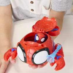 SPIDEY SI PRIETENII LUI UIMITORI MARVEL SET FIGURINA 7.6CM SI SUBMARINUL CRAB PAIANJEN - Img 6