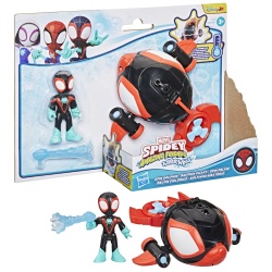 SPIDEY SI PRIETENII LUI UIMITORI MARVEL SET FIGURINA 7.6CM SI SUBMARINUL DELFIN - Img 9