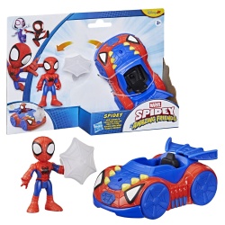 SPIDEY SI PRIETENII LUI UIMITORI MARVEL SET FIGURINA SPIDEY SI VEHICUL WEB CRAWLER 7.6CM - Img 2