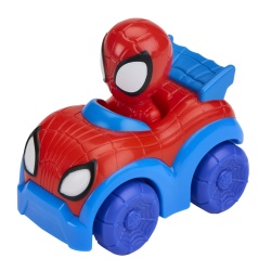 SPIDEY SI PRIETENII LUI UIMITORI MARVEL SUPER ROLLERS SET FIGURINA SPIDEY CU VEHICUL 5.5CM - Img 3