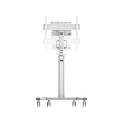 Stand podea mobil NM MUp 37-75" 70kg alb - Img 8