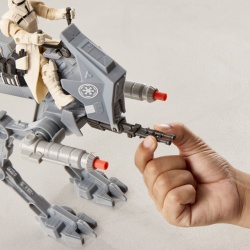 STAR WARS MANDALORIAN SI GROGU ACTION VERSE SET FIGURINA IMPERIAL DRIVER SI VEHICUL AR RT CU ACCESORII - Img 8