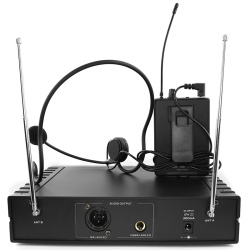 STATIE 1 MICROFON WIRELESS TIP CASCA UHF 536,5 MHZ - Img 11
