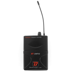 STATIE 1 MICROFON WIRELESS TIP CASCA UHF 539.3 MHZ - Img 5