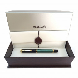 Stilou Pelikan souveran m400 F penita din aur de 14k 985804 - Img 1