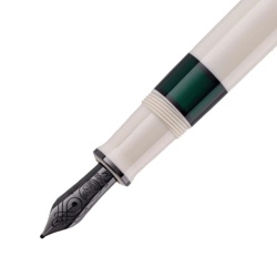 STILOU SOUVERAN M670 EDITIE SPECIALA WARM GREY, PENITA M AUR 14K, ACCESORII PLACATE NEGRE, CORP GRI, CUTIE CADOU - Img 2