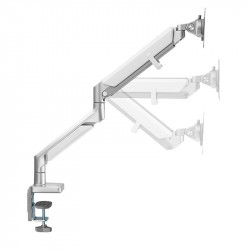 SUPORT de birou LOGILINK, pt 1 TV/monitor plat, curbat, diag. max 32 inch, rotatie, inclinare, pivotare, max 9 kg, "BP0086" - Img 2