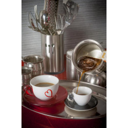 Suport ustensile inox,d:10 cm,h:18 cm - Img 1