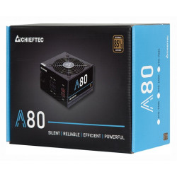 SURSA CHIEFTEC 650W (real), A-80 series, semi-modulara, fan 12cm, compatibila 80PLUS Bronze, >85% eficienta, 1x CPU 4+4, 2x PCI-E (6+2), 6x SATA "CTG-650C" - Img 2