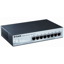 Switch D-Link DES-1210-08P, 8 Port 10/100