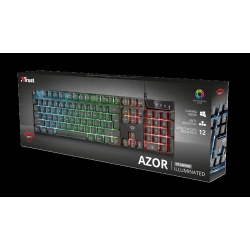 Tastatura Trust GXT 835 Azor cu fir, ng - Img 8