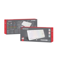 Tastatura WS Genesis Thor 230 TKL R alb - Img 18