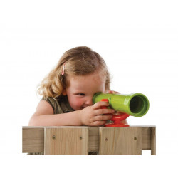 Telescop pentru spatii de joaca verde Lime-Orange KBT - Img 1